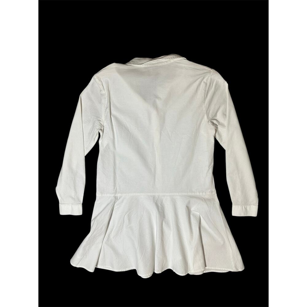 Gap Flounce Mini Shirtdress - Picture 3 of 6